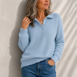 Aelis - Polokragen-Pullover mit weichem Griff