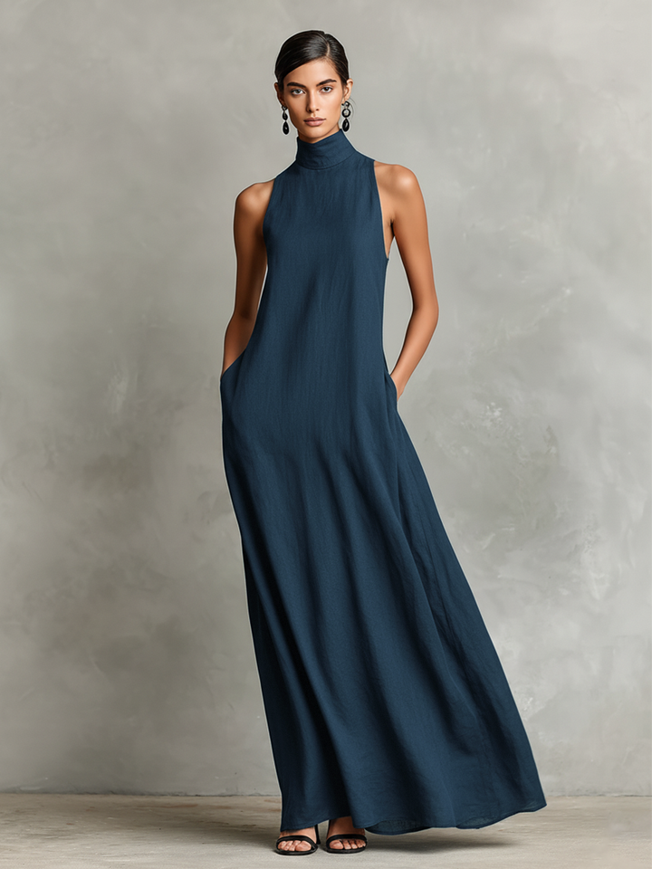 Adelaide - leichtes Maxikleid aus Leinen