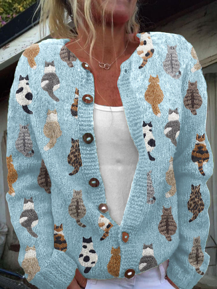 Ellavine - Weicher Strick-Cardigan