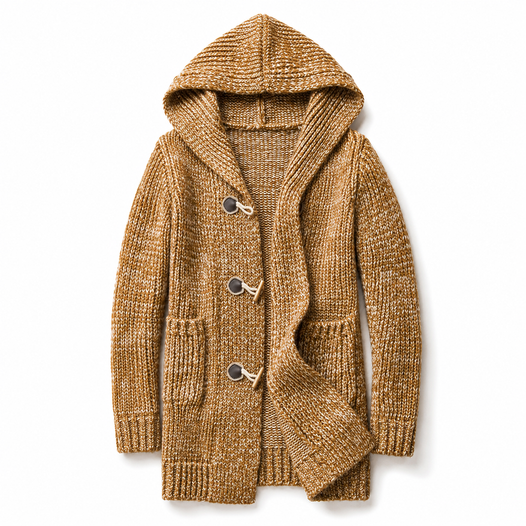 Raevan - Soft-Touch-Kapuzen-Cardigan