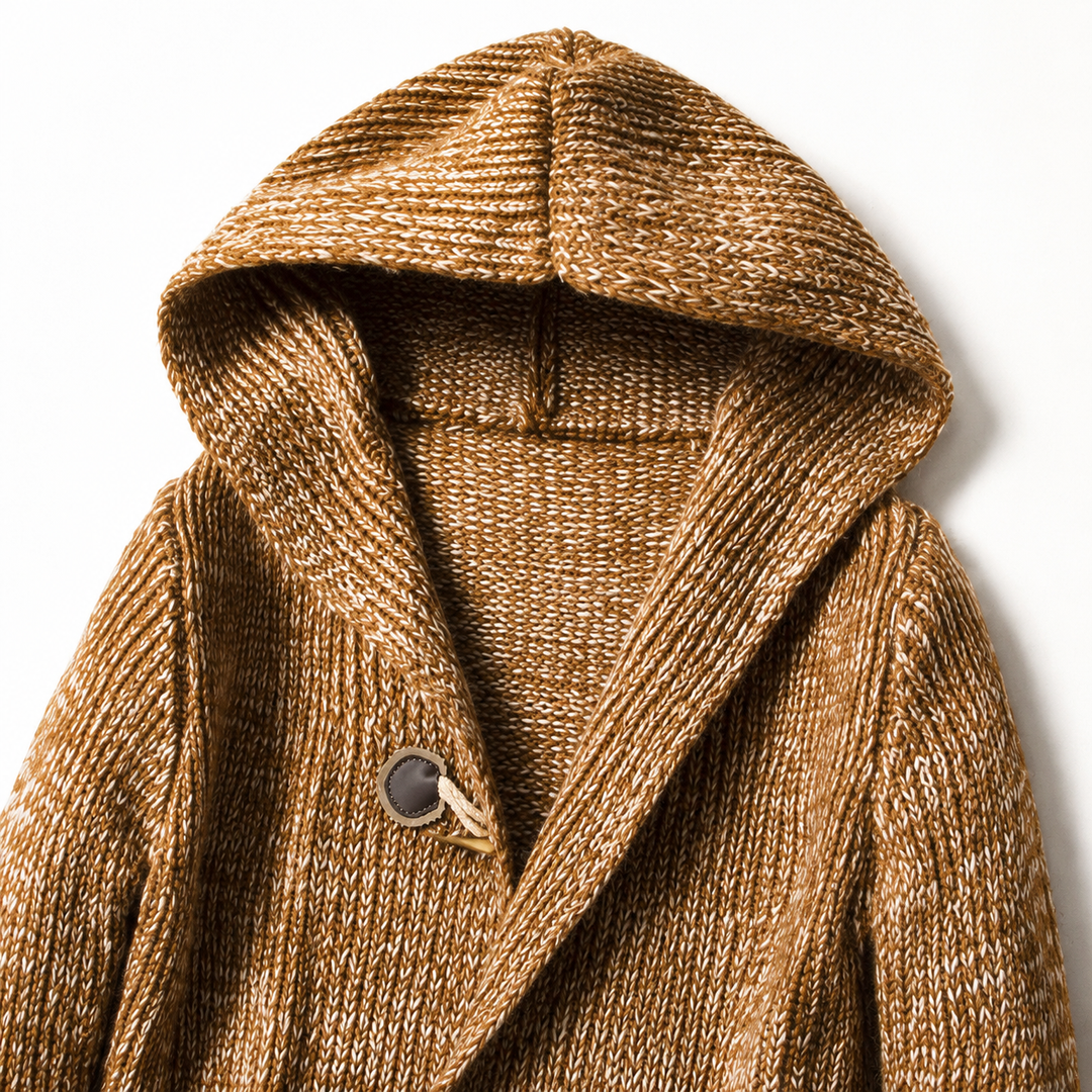Raevan - Soft-Touch-Kapuzen-Cardigan