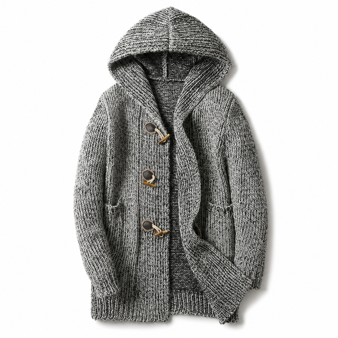 Raevan - Soft-Touch-Kapuzen-Cardigan