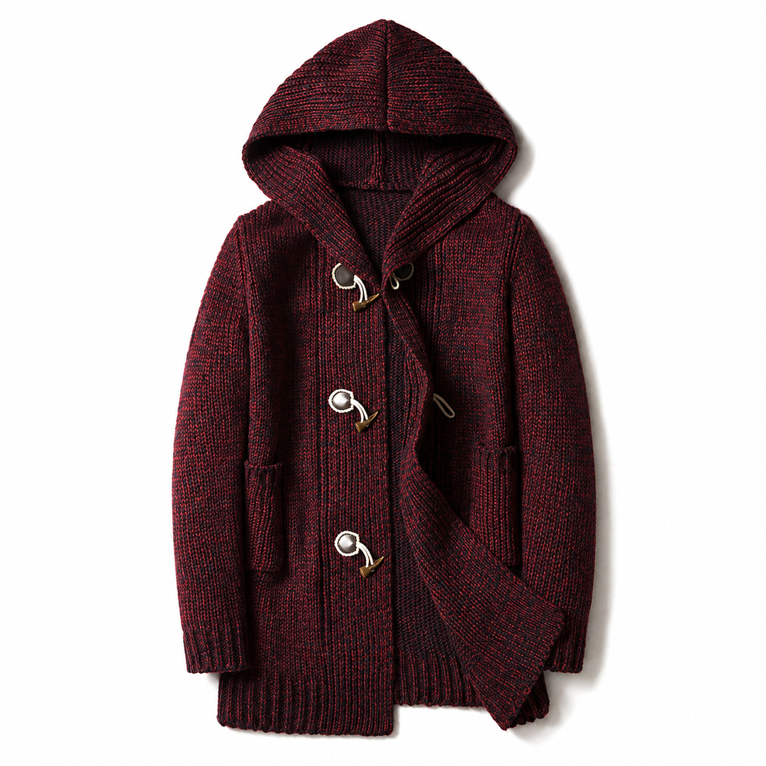 Raevan - Soft-Touch-Kapuzen-Cardigan