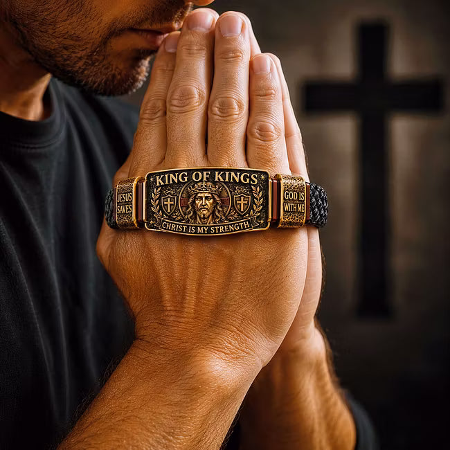 Ezren - christliches Armband „König der Könige“