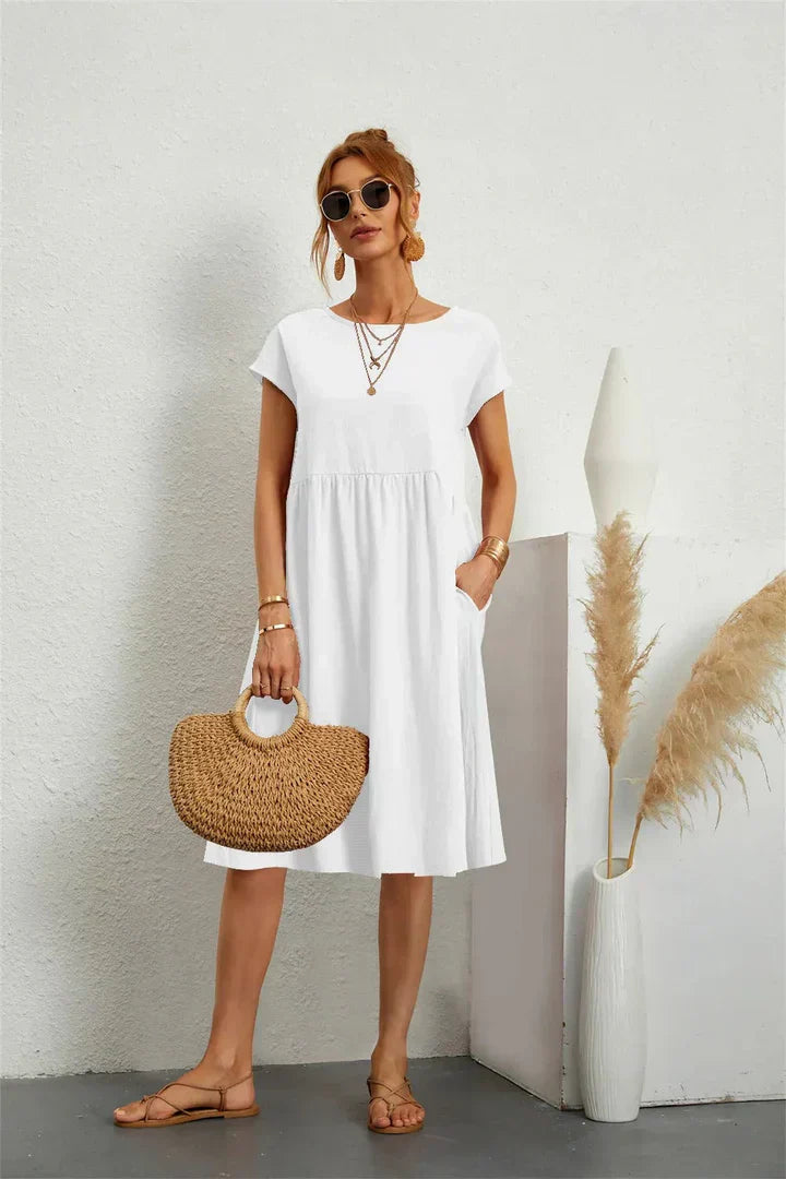 Avenyra - Softtouch-Kleid mit Taschen