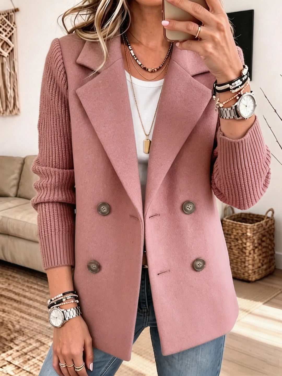 Lottie - Soft-Touch-Mischgewebe-Blazer