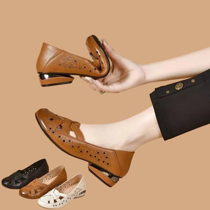 Noemi - Komfortable Cut-out-Ballerinas