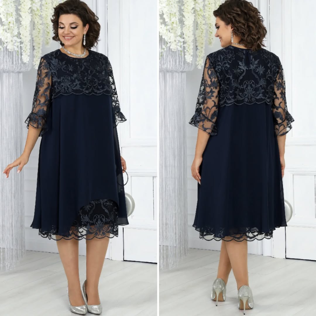 Lirona - lässig-elegantes Midikleid