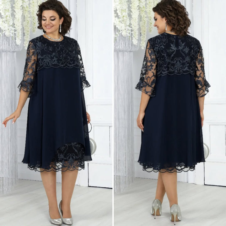 Lirona - lässig-elegantes Midikleid