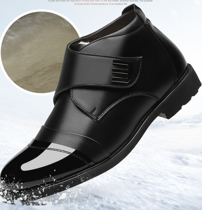 Alban - Bequeme Stiefeletten mit polierter Zehenkappe