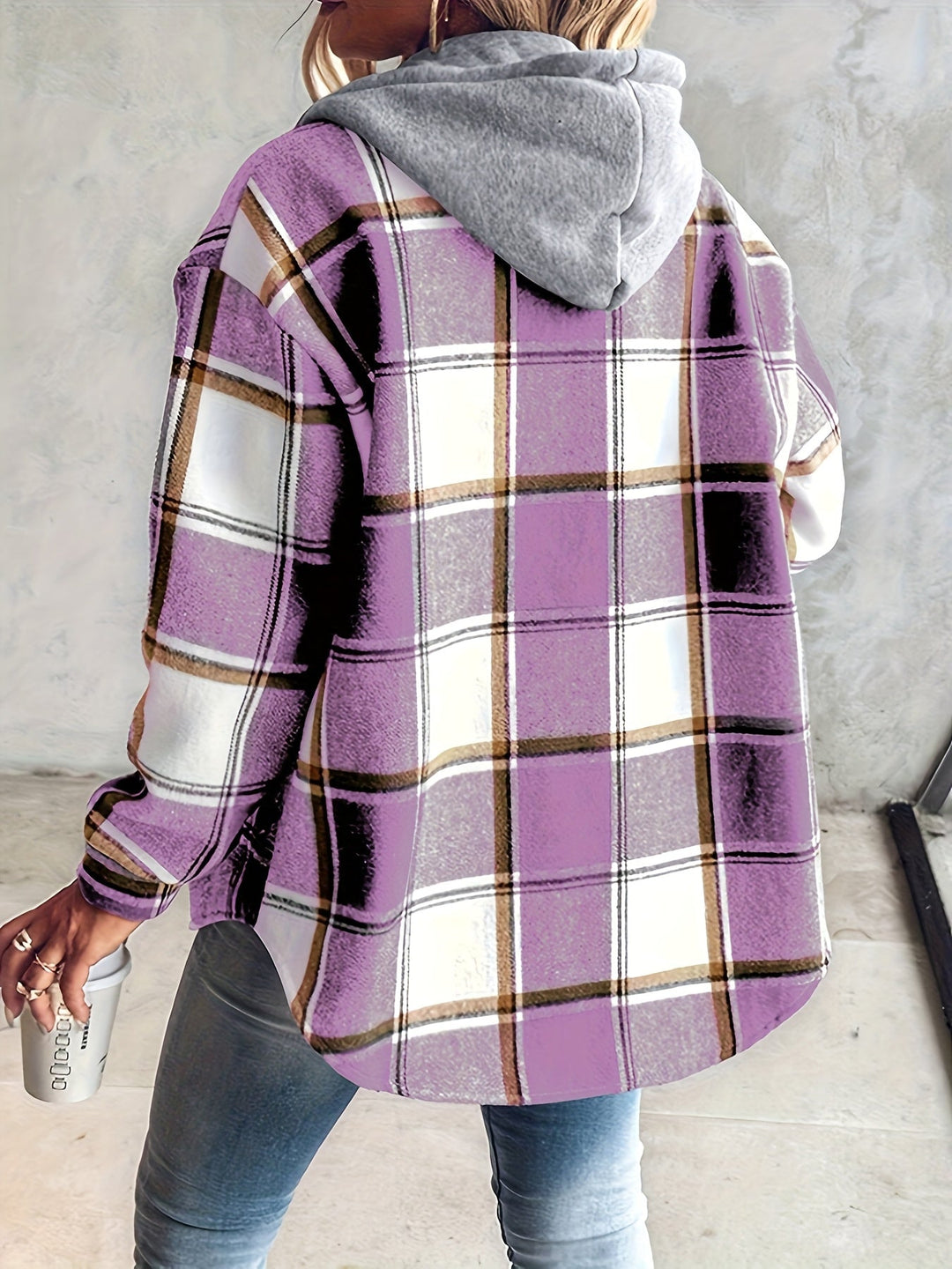 Genevessa - Softtouch-Kapuzenjacke