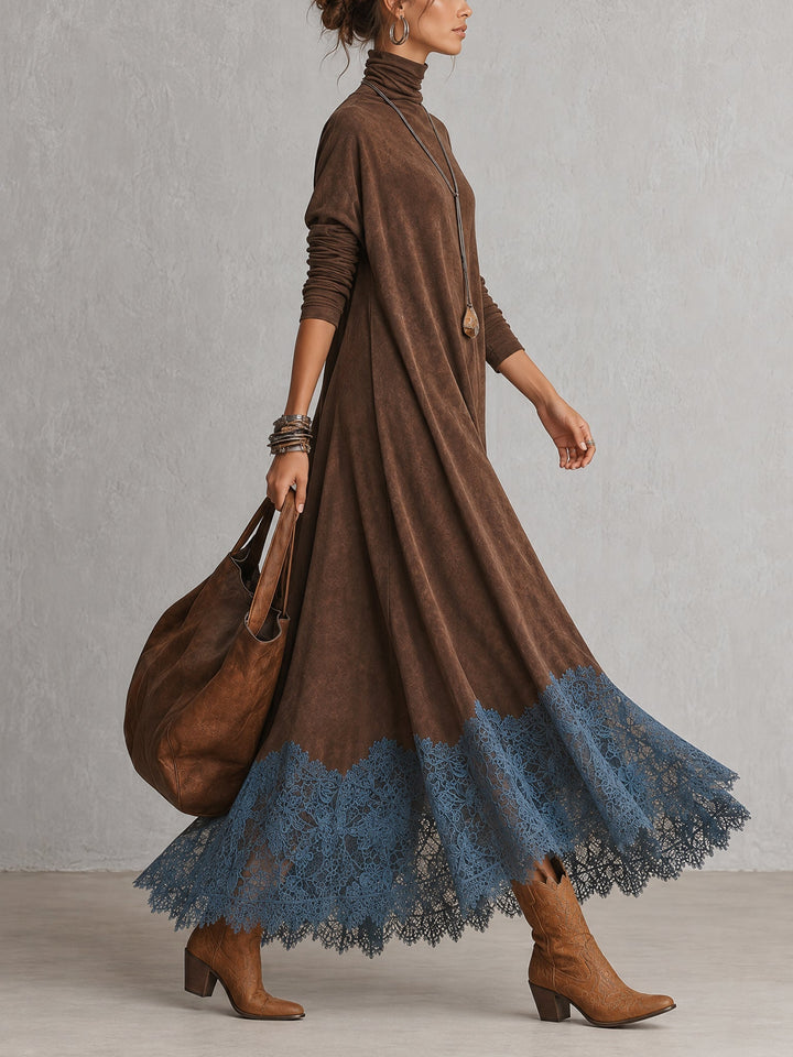 Lavina - Weiches A-Linien-Maxikleid