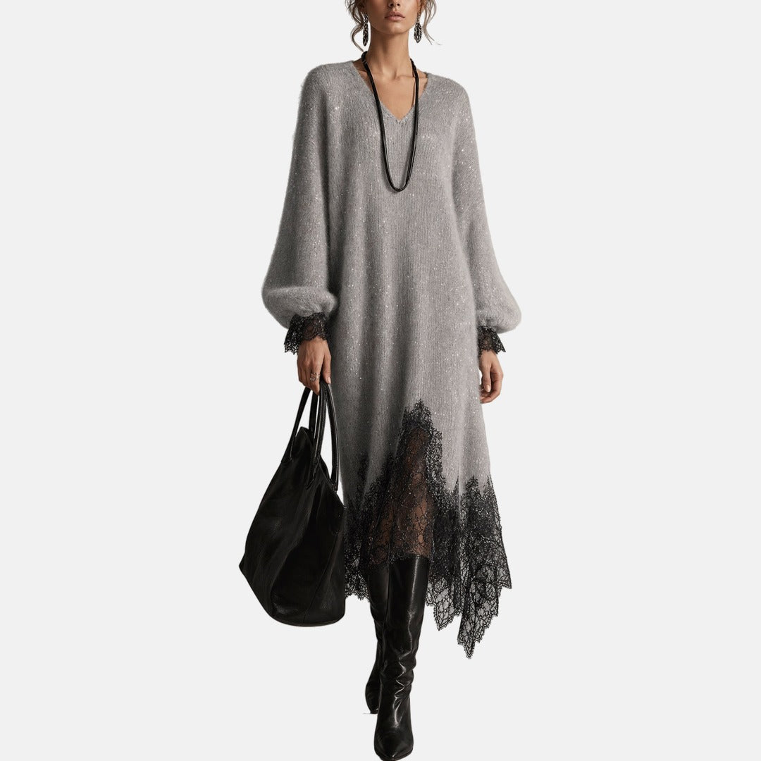 Lirien - Soft-Touch-Midikleid