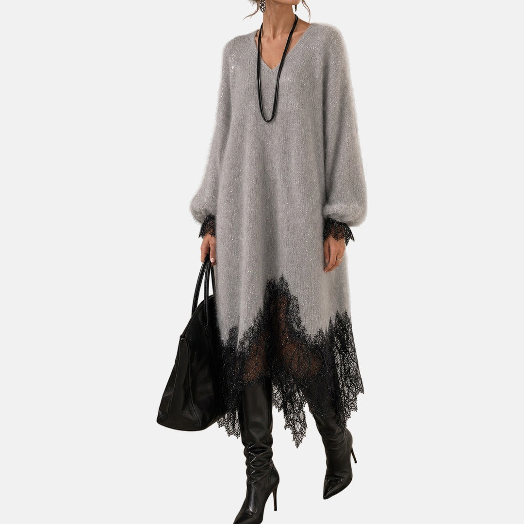 Lirien - Soft-Touch-Midikleid