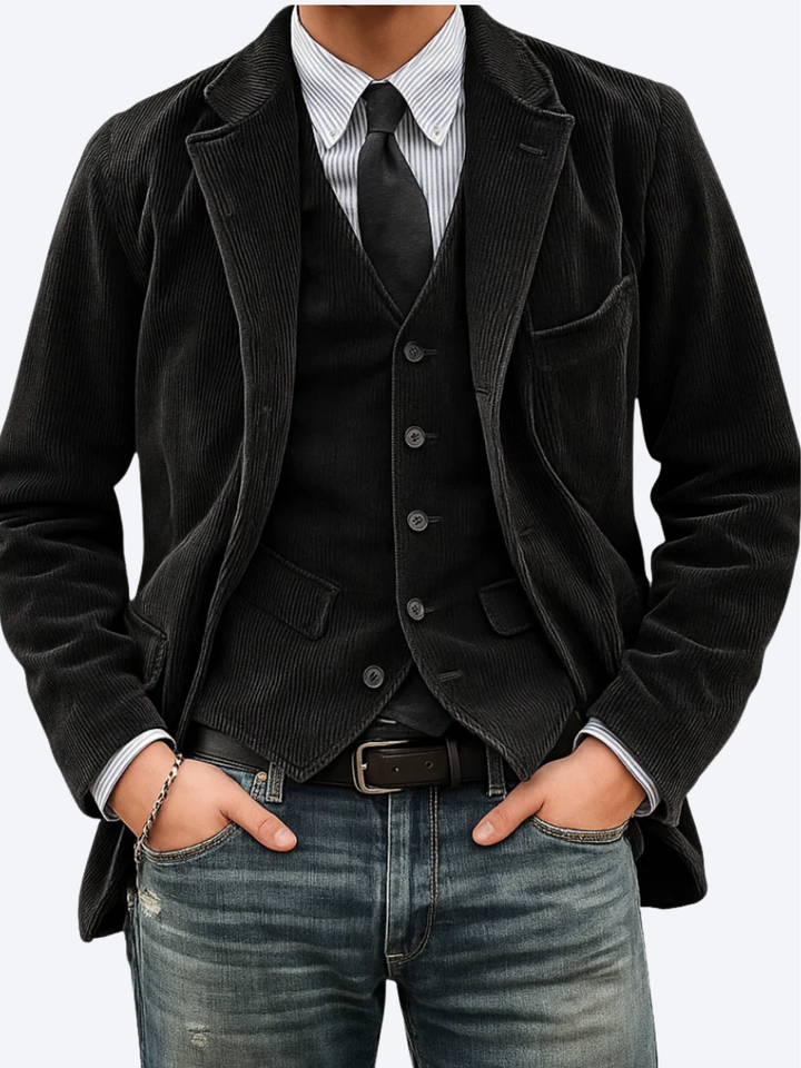 Kai - Klassischer Cord-Blazer