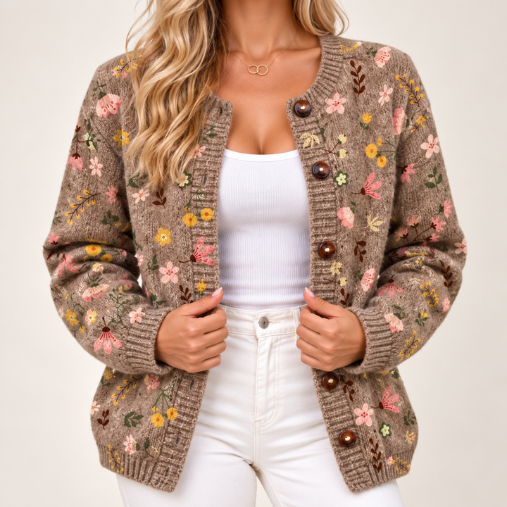 Elowyn - Soft-Touch-Strickjacke