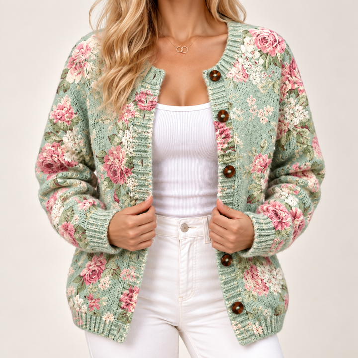 Elowyn - Soft-Touch-Strickjacke
