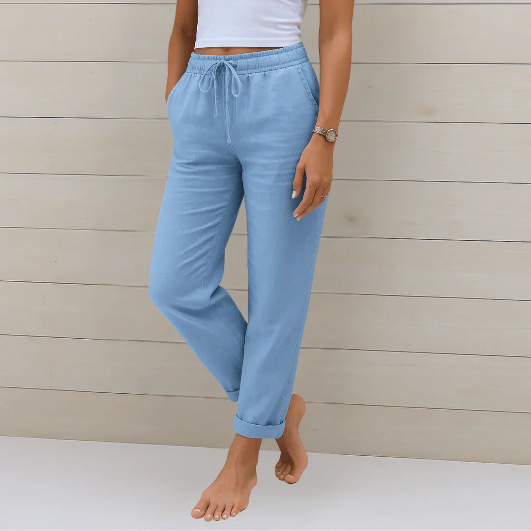 Quirina - leichte Leinenhose