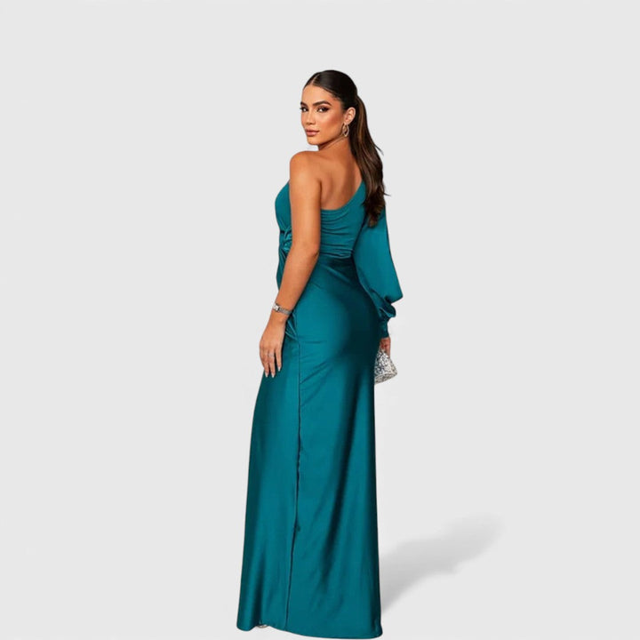 Ellivia - Weiches One-Shoulder-Abendkleid
