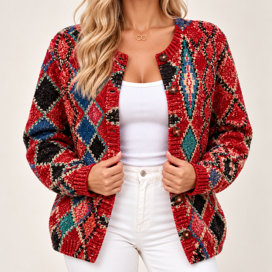 Elowyn - Soft-Touch-Strickjacke