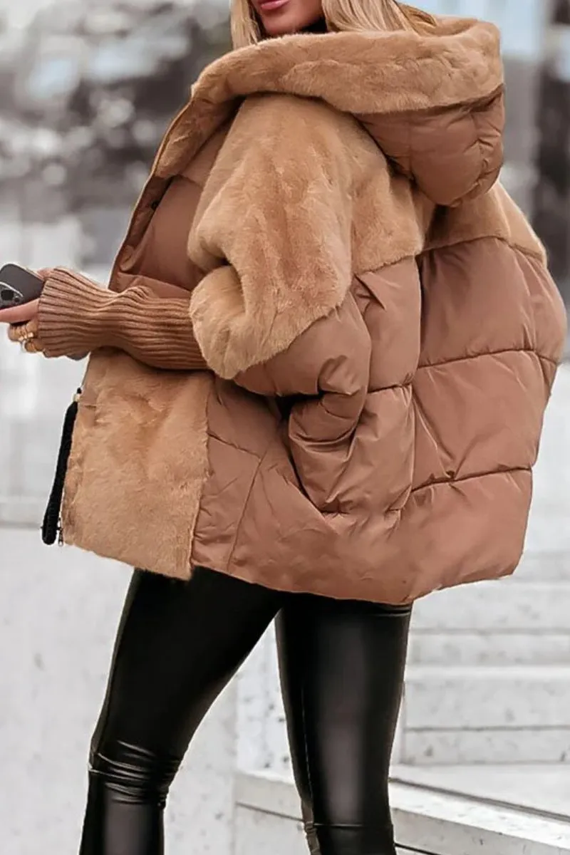 Audra - wärmeisolierte Winterjacke mit Kapuze