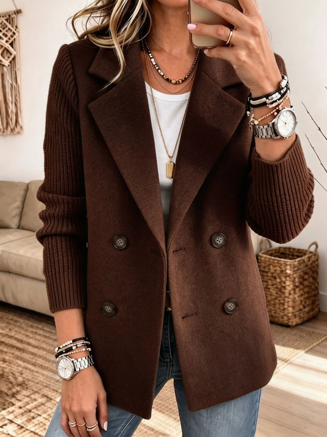 Lottie - Soft-Touch-Mischgewebe-Blazer