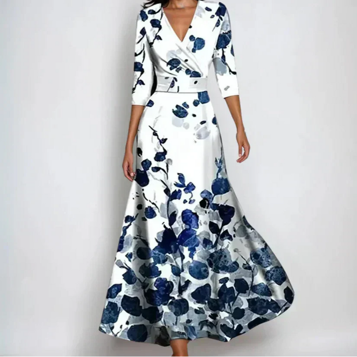 Grace - Weiches, florales Wickelkleid