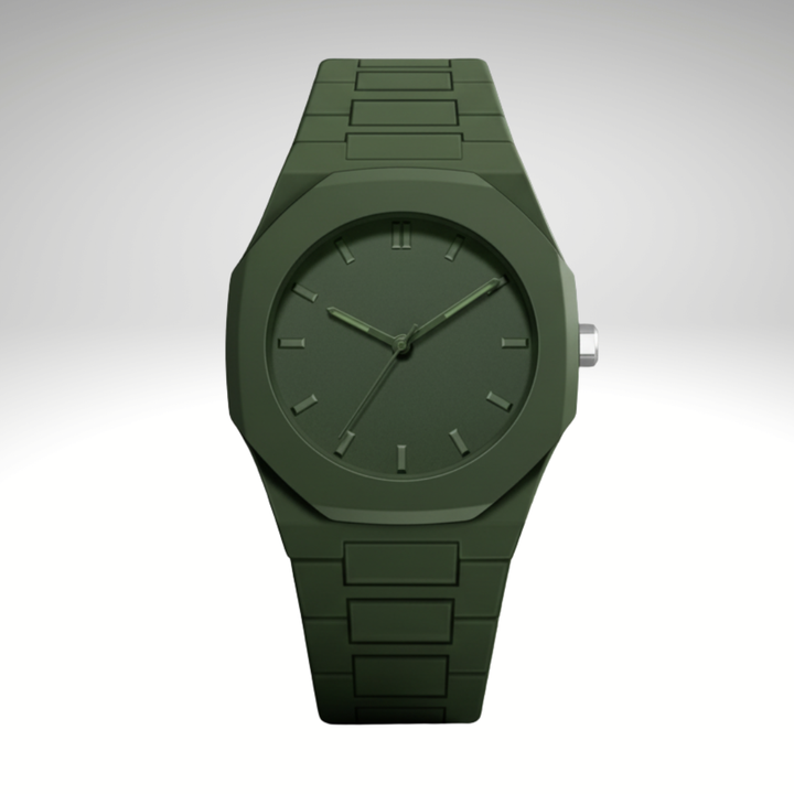 Nevrick - Achteckige Camouflage-Uhr