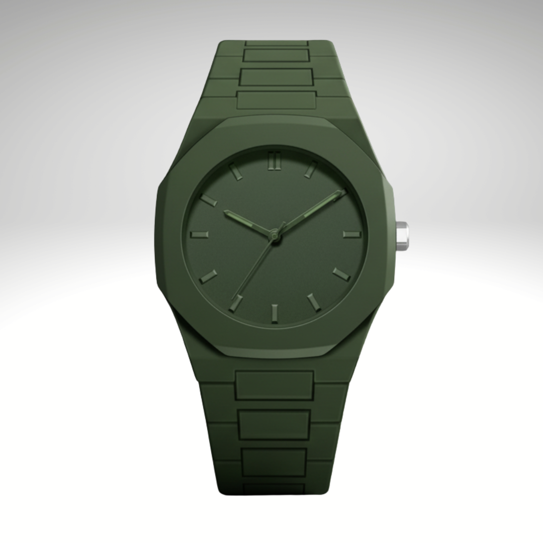 Nevrick - Achteckige Camouflage-Uhr
