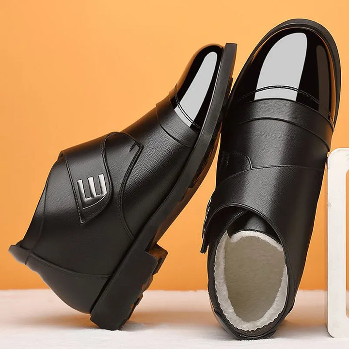 Alban - Bequeme Stiefeletten mit polierter Zehenkappe