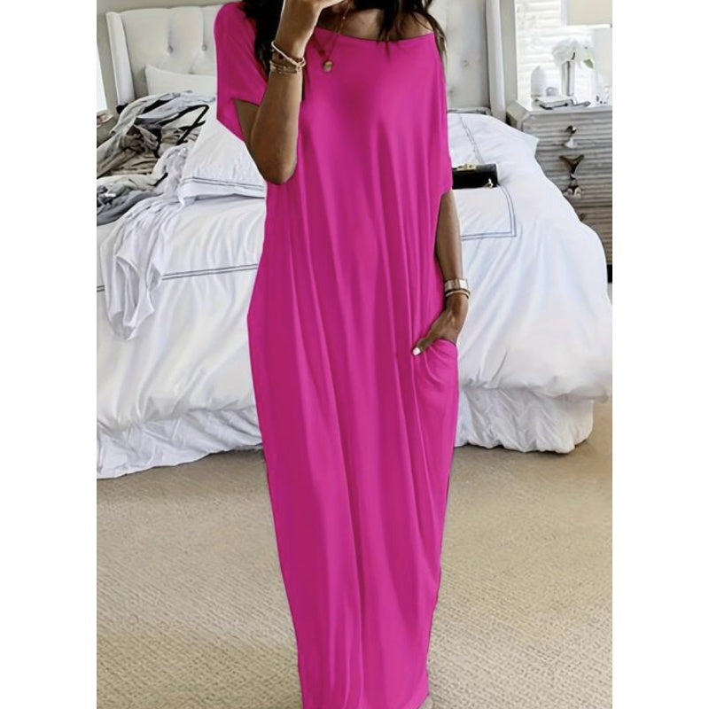 Ulissa - Schulterfreies Maxikleid