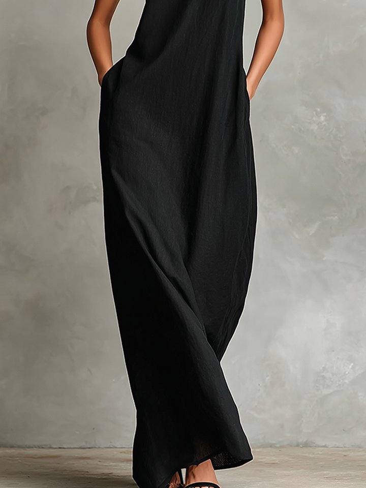 Adelaide - leichtes Maxikleid aus Leinen