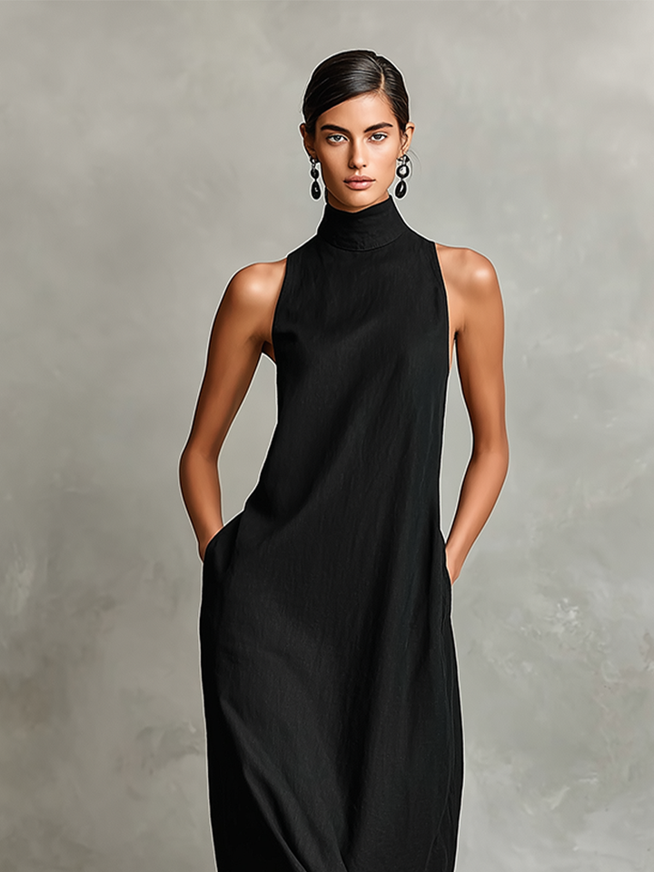 Adelaide - leichtes Maxikleid aus Leinen