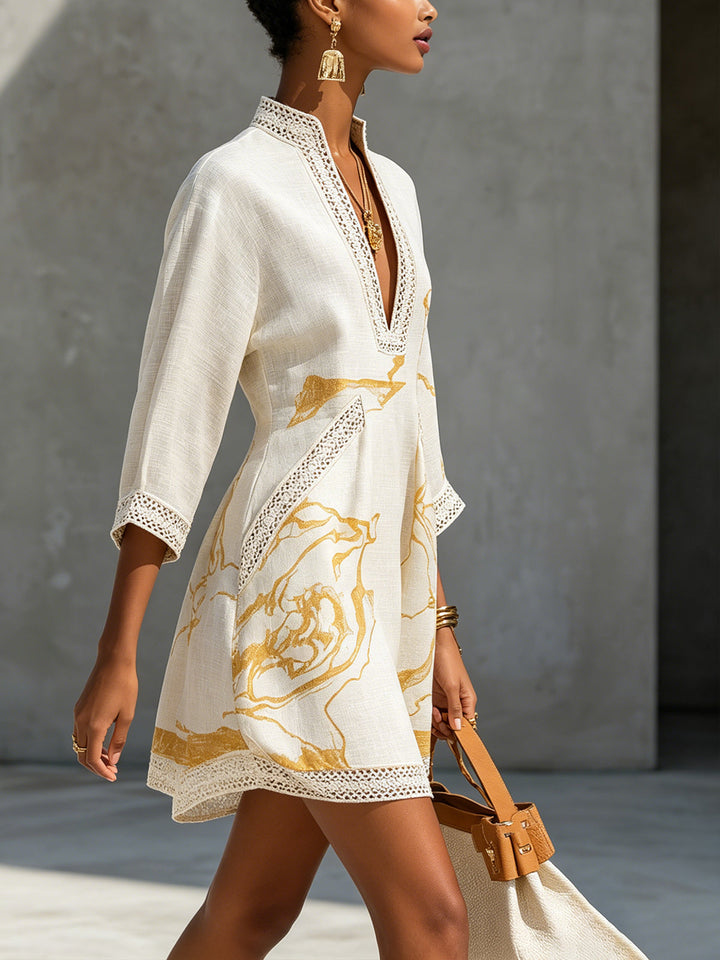 Isalyn - Minikleid mit Soft-Touch