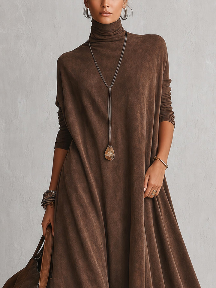 Gretta - Maxikleid mit weichem Griff und Spitzenbesatz