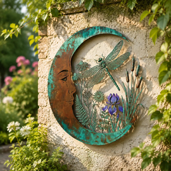 Alisette - himmlische Wandskulptur für den Garten