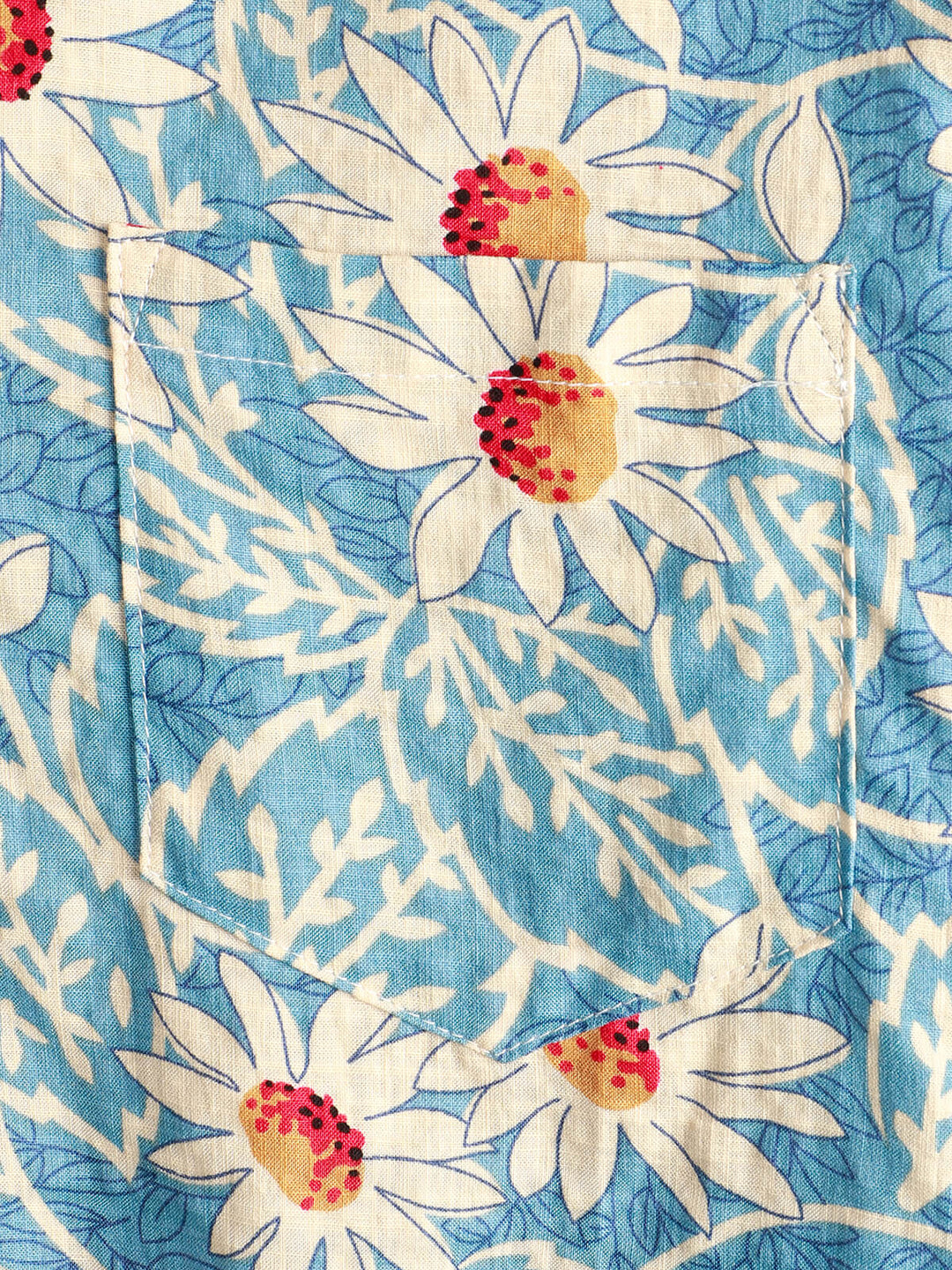 Leoric - Leichtes, kurzärmeliges Blumenshirt