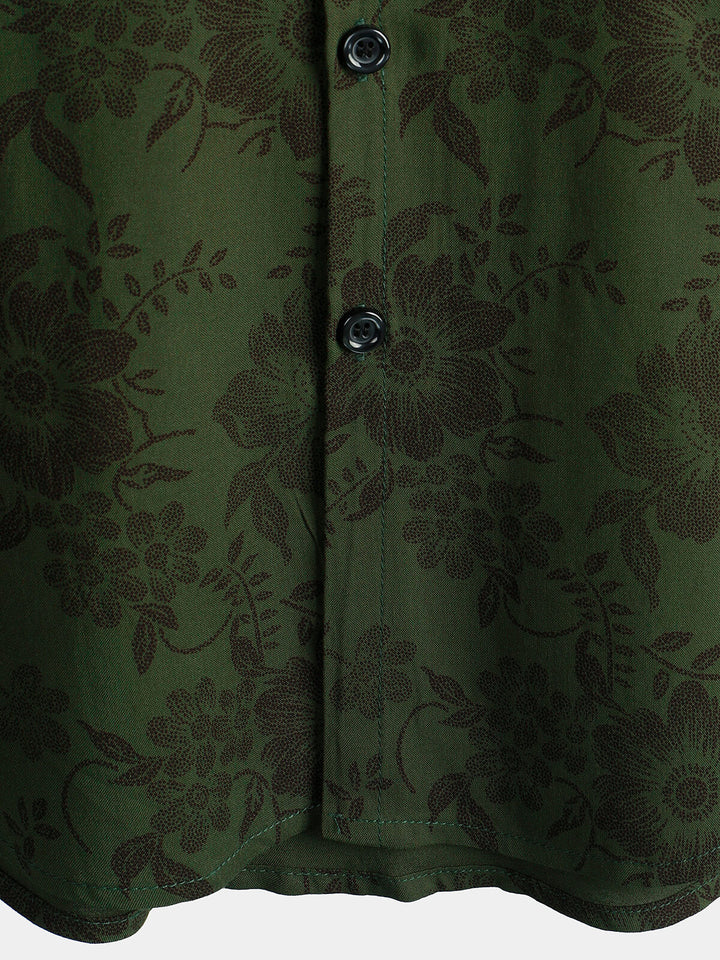Leoric - Leichtes, kurzärmeliges Blumenshirt