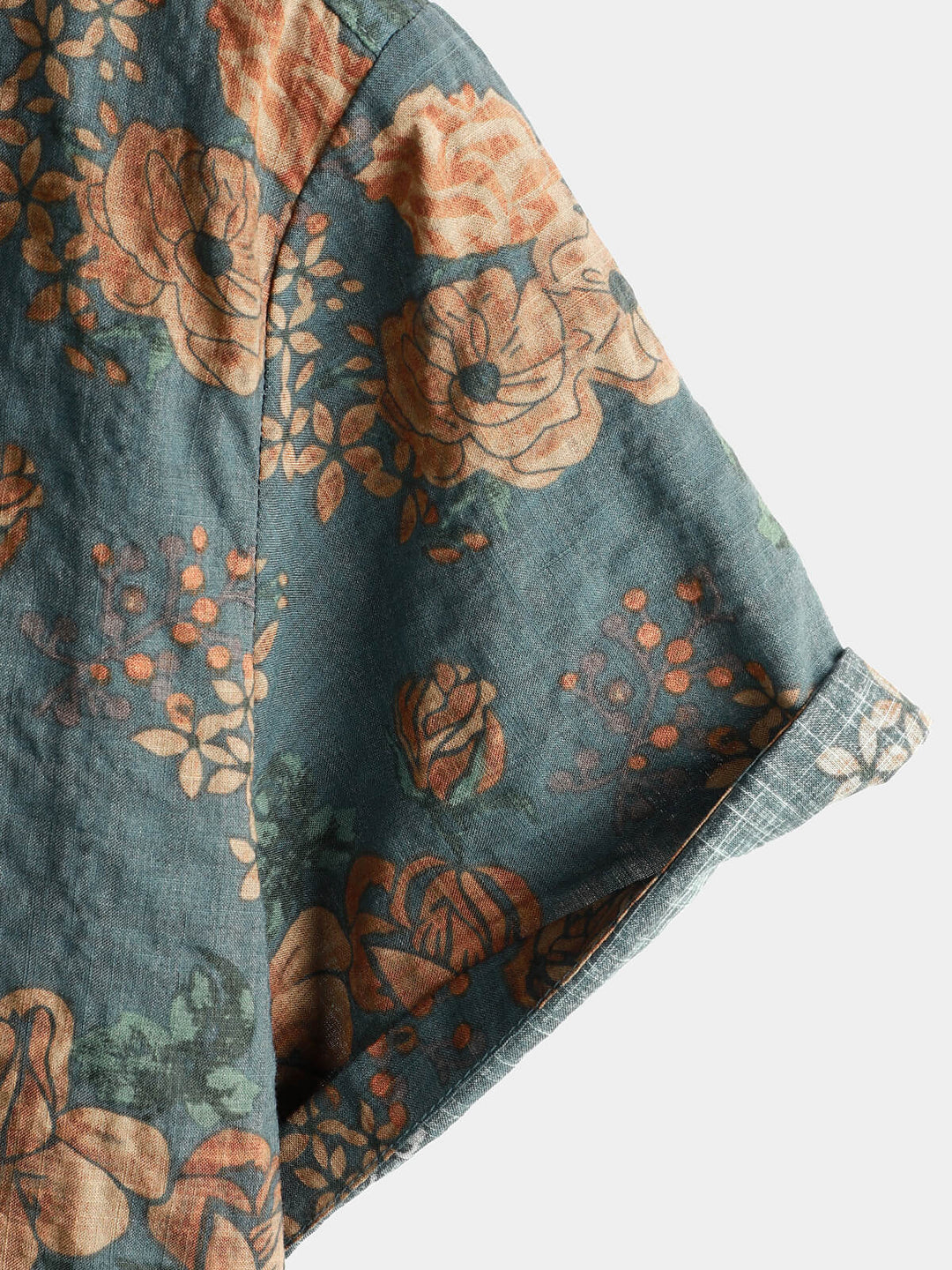 Leoric - Leichtes, kurzärmeliges Blumenshirt