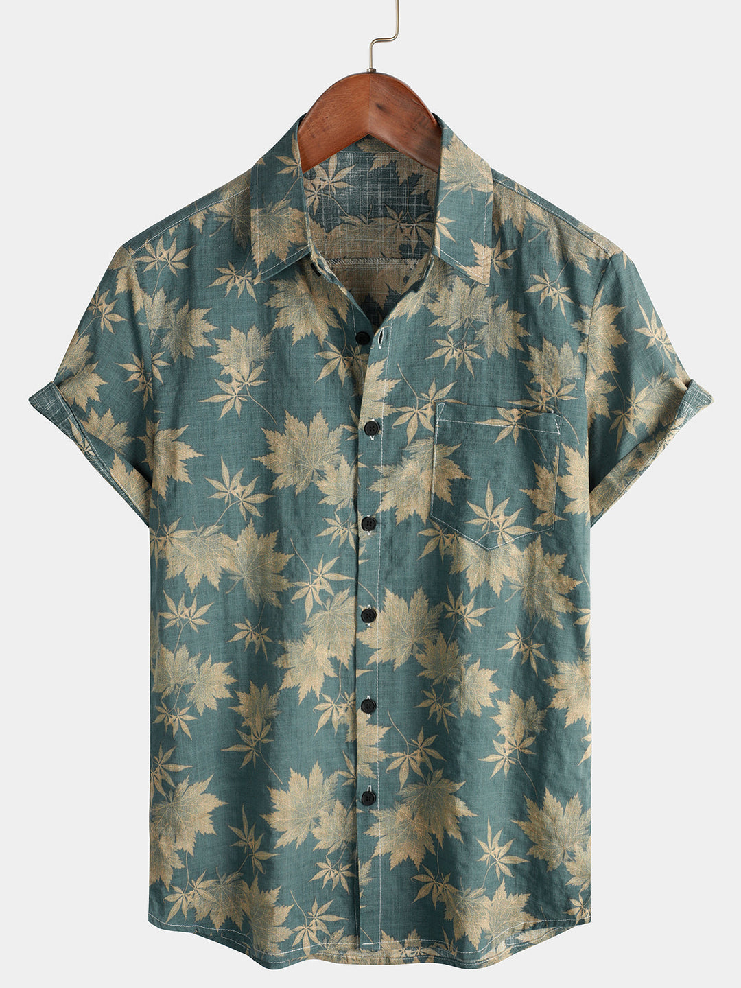 Leoric - Leichtes, kurzärmeliges Blumenshirt