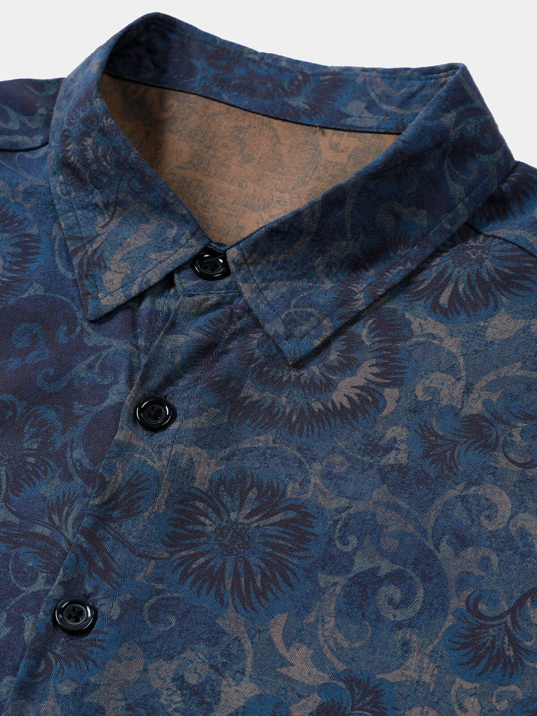 Leoric - Leichtes, kurzärmeliges Blumenshirt