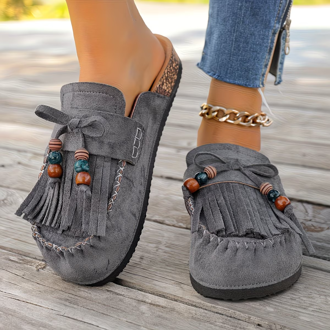 Quinara - Verzierte Slip-On-Mokassins