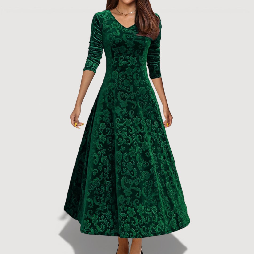 Orliya - Luxuriöses Soft-Touch-Abendkleid