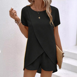 Arabesca - Mehrlagiges asymmetrisches Loungewear-Set