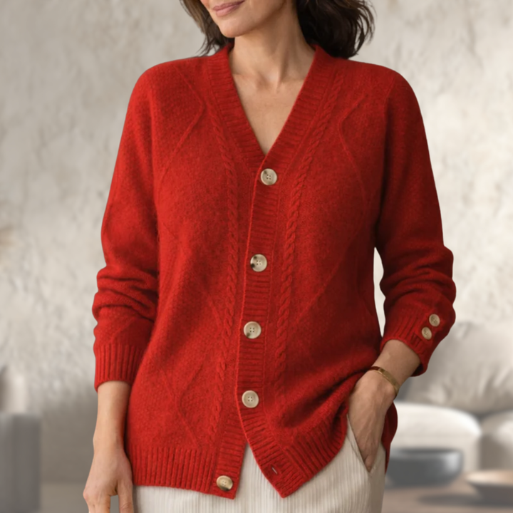 Helyn - Strickjacke mit weichem Griff