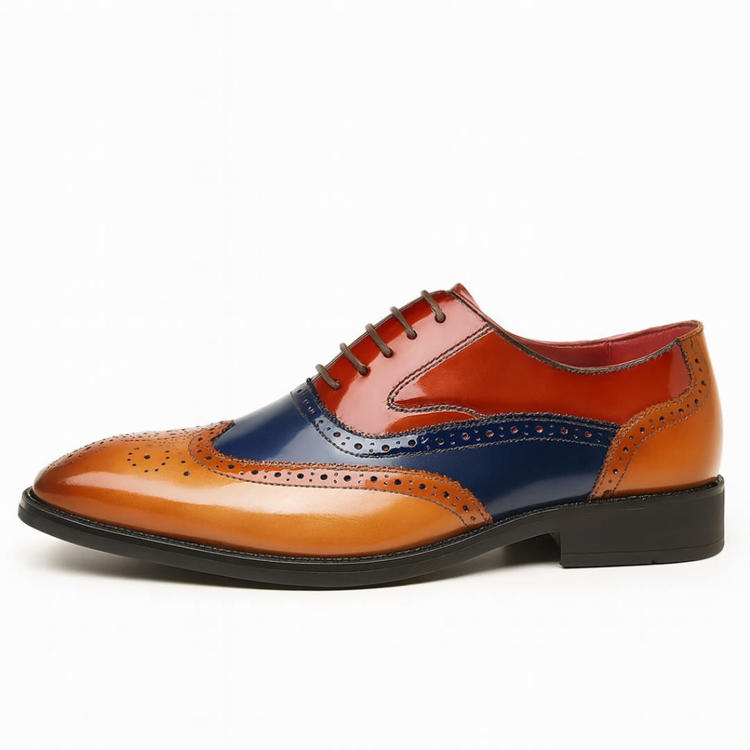 Nalos - Handgefertigte Vollbrogue-Oxford-Schuhe