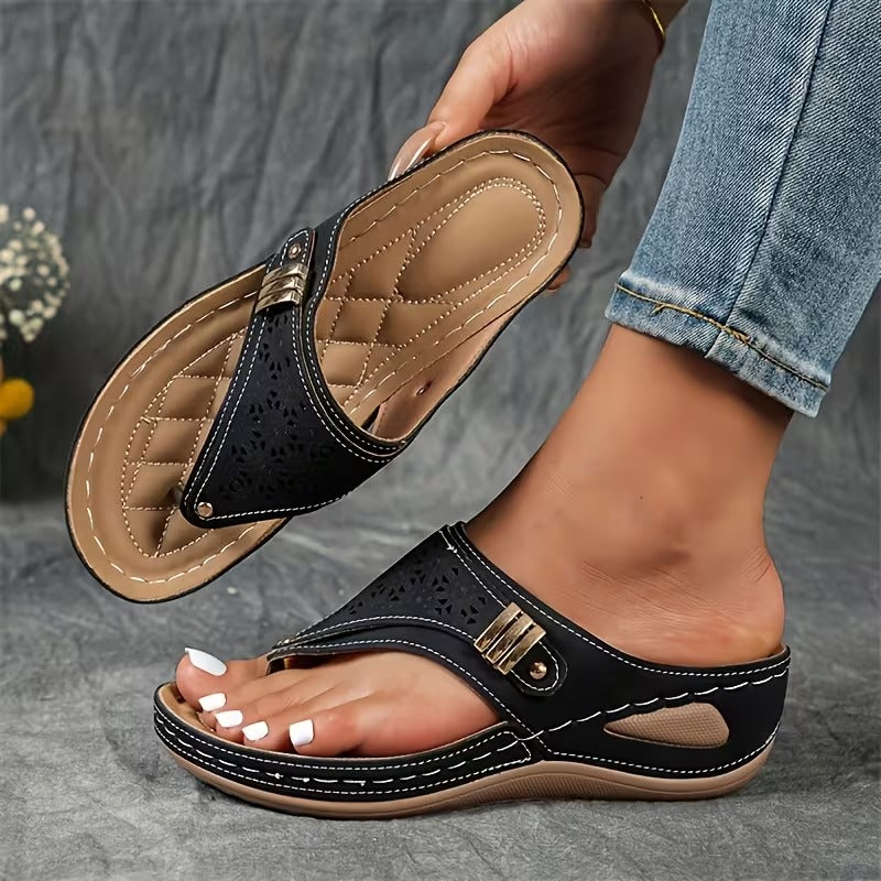 Ysola - Softtouch-Keilsandalen
