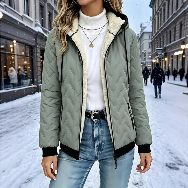 Beata - Weicher Zip-Hoodie
