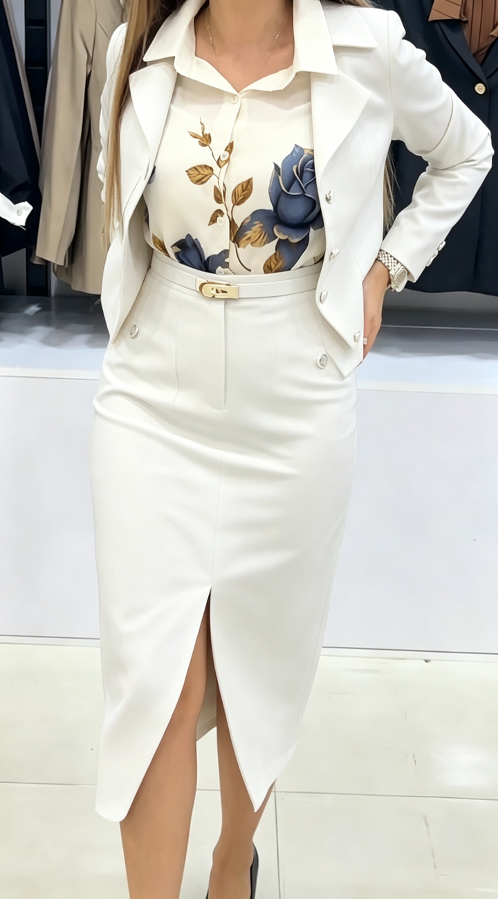 Xavina - Tailliertes Kostüm