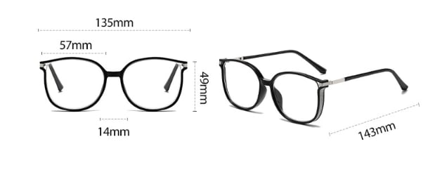 Oressa - Brille mit Retro-Fassung
